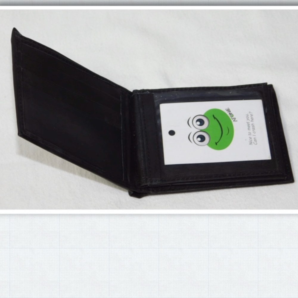 AFONiE Mens Leather Wallet Hybrid Bifold - Picture 3 of 8